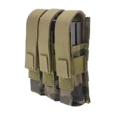 asgbox.pl - Potrójna ładownica na magazynki typu MP5 - wz.93 pantera leśna