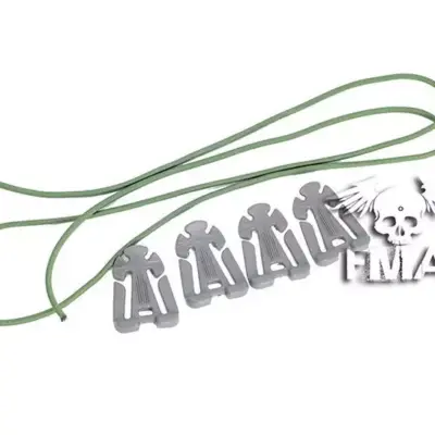 asgbox.pl - Zestaw klipsów mocujących - foliage green