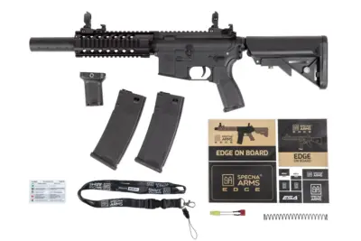 Replika karabinka RRA SA-E11 EDGE™ - czarna - obrazek 4