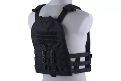 asgbox.pl - Kamizelka typu plate carrier z odpinanym panelem - czarna