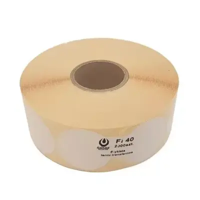 asgbox.pl - Zaklejki do tarcz 40mm - 2000 szt. - białe