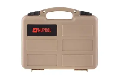 Walizka na pistolet Nuprol pistol case PNP - tan - obrazek 2