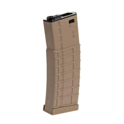 asgbox.pl - Magazynek hi-cap 350 kulek do replik M4/M16 - tan