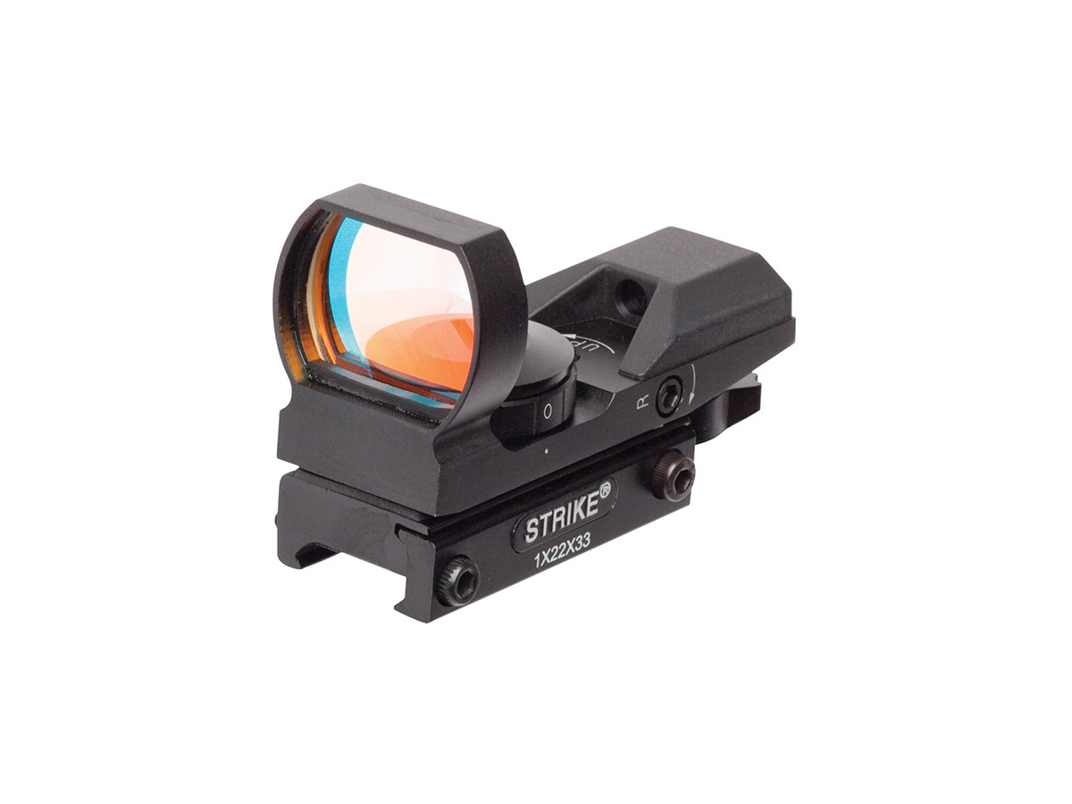 STRIKE MULTI Red Dot sight 20x33 mm - Black OD-A-STRIKE069 asgbox.pl STRIKE MULTI Red Dot sight 20x33 mm - Black