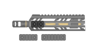 TM Gas Rifle MTR16 ZET System GBBR - Black/Gold (Gold Edition) - obrazek 6