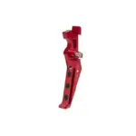 asgbox.pl - Język spustowy CNC Aluminum Advanced Trigger (Style E) - czerwony
