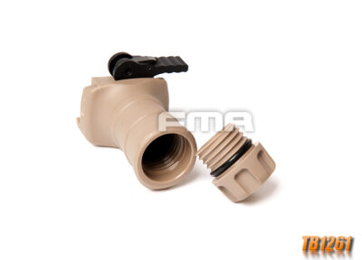 FMA Short Vertical STUBBY Grip with QD RIS Rail Mount - Tan - obrazek 7
