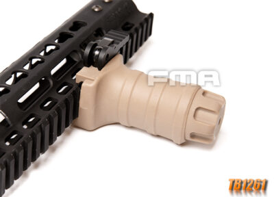 FMA Short Vertical STUBBY Grip with QD RIS Rail Mount - Tan - obrazek 10