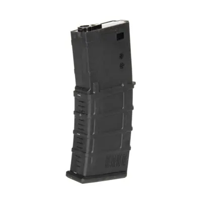 asgbox.pl - Polimerowy magazynek mid-cap 120 kulek do replik M4/M16 - czarny