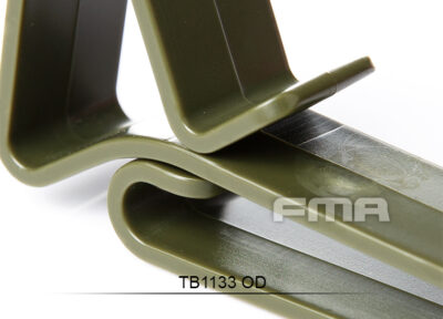 FMA ABS Universal Hook / Hanger for MOLLE and Belt, 3 pcs - Green - obrazek 6