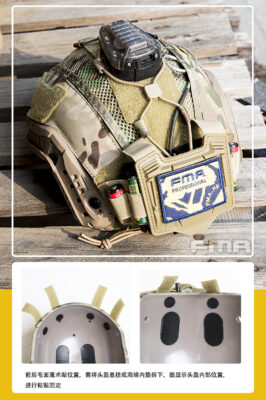 FMA FAST Maritime Multifunctional Helmet Cover - MC - obrazek 8