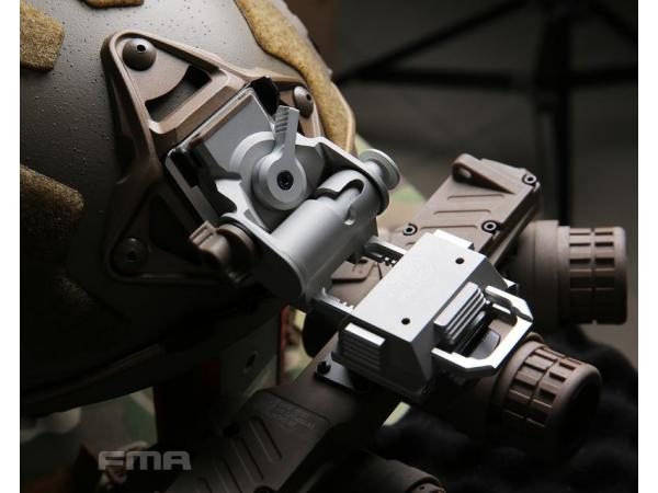 FMA CNC L4G24 Helmet Mount for NVG PVS-15 / 18 - Silver OD-A-TB620-S asgbox.pl FMA CNC L4G24 Helmet Mount for NVG PVS-15 / 18 - Silver - obrazek 9