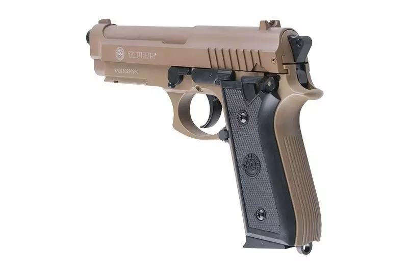 Replika sprężynowa pistoletu TAURUS PT92 - tan CYB-03-019930-00 asgbox.pl asgbox.pl - Replika sprężynowa pistoletu TAURUS PT92 - tan