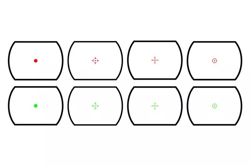 Replika celownika kolimatorowego Open - czarny THO-10-007849-00 asgbox.pl Replika celownika kolimatorowego Open - czarny - obrazek 4