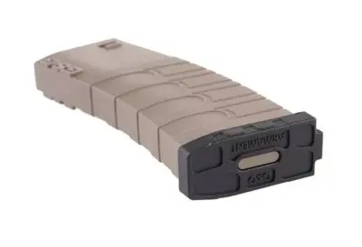 asgbox.pl - Magazynek mid-cap 120 kulek do M4/M16 (5 sztuk) - tan/czarny