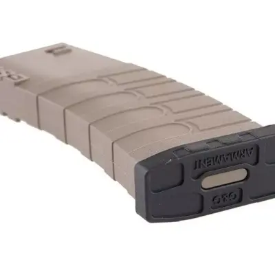 asgbox.pl - Magazynek mid-cap 120 kulek do M4/M16 (5 sztuk) - tan/czarny