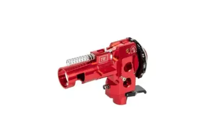 Rotacyjna komora hop-up CNC do replik M4/M16 - czerwona - obrazek 2