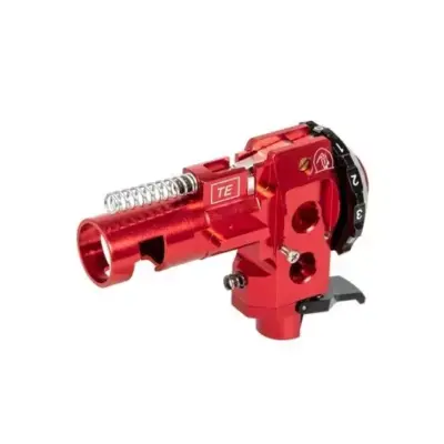 Rotacyjna komora hop-up CNC do replik M4/M16 - czerwona KUB-08-028862-00 asgbox.pl