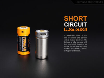 Charging battery Fenix RCR123A / 16340 High Current (Li-ion) - obrazek 6