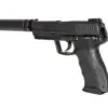 asgbox.pl - Replika pistoletu TM45 Tactical z tłumikiem - czarna