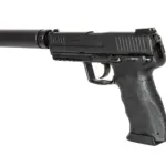 asgbox.pl - Replika pistoletu TM45 Tactical z tłumikiem - czarna