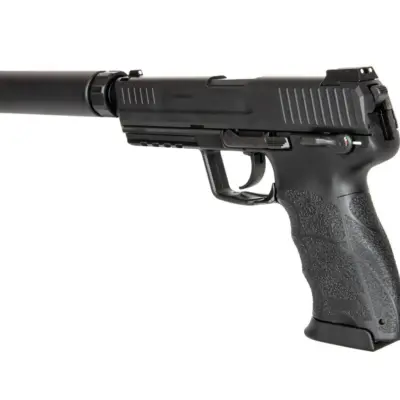asgbox.pl - Replika pistoletu TM45 Tactical z tłumikiem - czarna