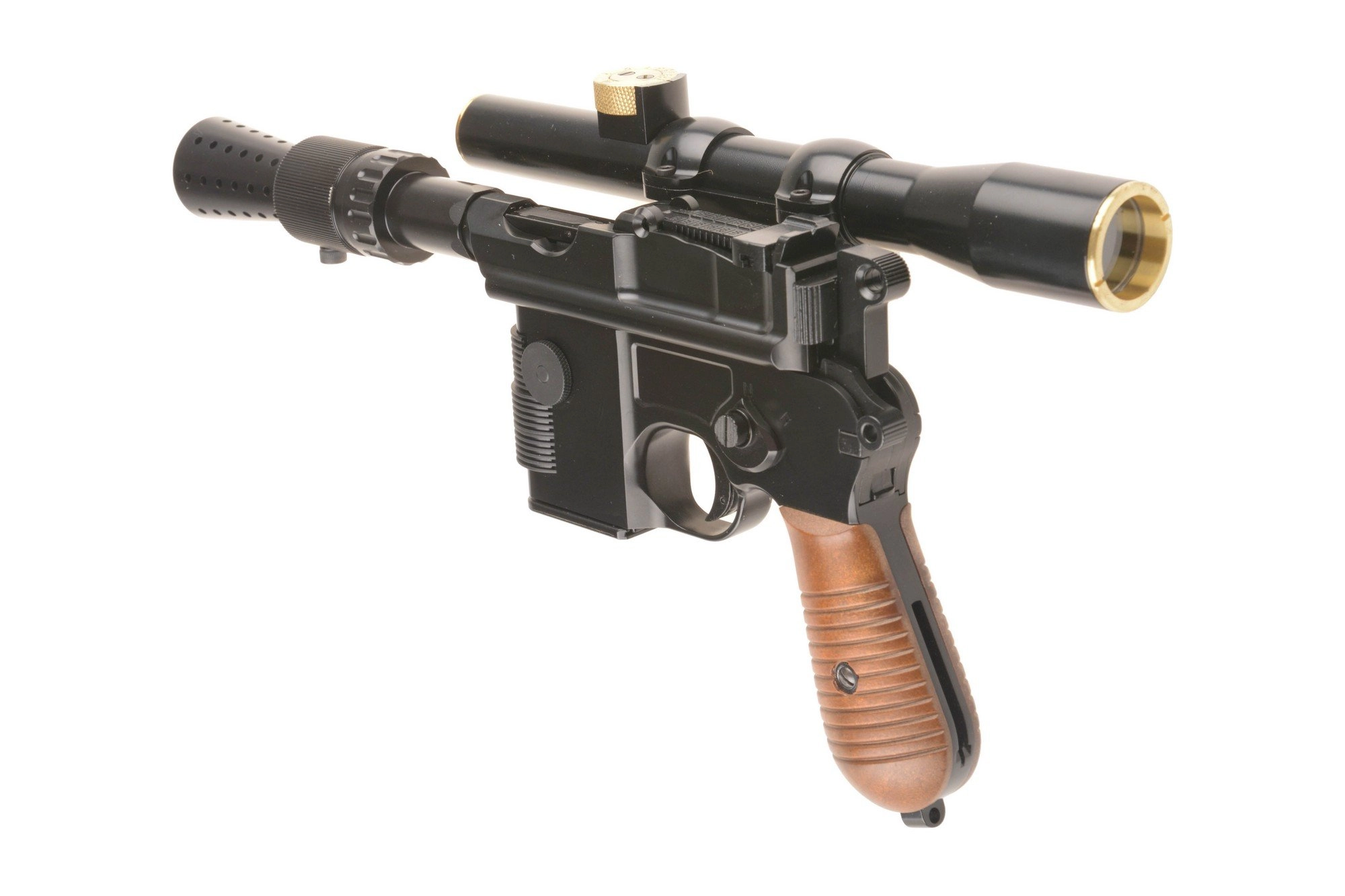 Replika pistoletu Smuggler Blaster DL-44 AWO-02-016590-00 asgbox.pl asgbox.pl - Replika pistoletu Smuggler Blaster DL-44