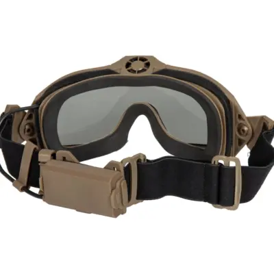 Gogle taktyczne z wentylatorem - Tan UTT-41-030270-00 asgbox.pl