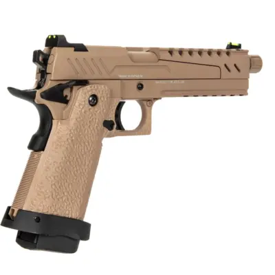 Alternative view of Replika pistoletu Hi-capa 5.1 Split Slide - tan