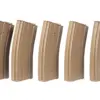 Zestaw 5 magazynków mid-cap 100 kulek do M4/M16 - tan OD-G-SPE-05-005264-00 asgbox.pl asgbox.pl - Zestaw 5 magazynków mid-cap 100 kulek do M4/M16 - tan