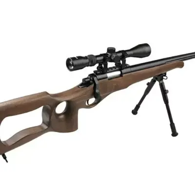 asgbox.pl - Replika karabinu snajperskiego MB09D - z lunetą i dwójnogiem