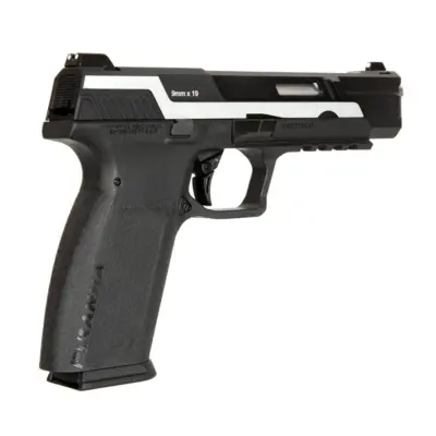 Alternative view of Replika pistoletu Piranha MK I - srebrna