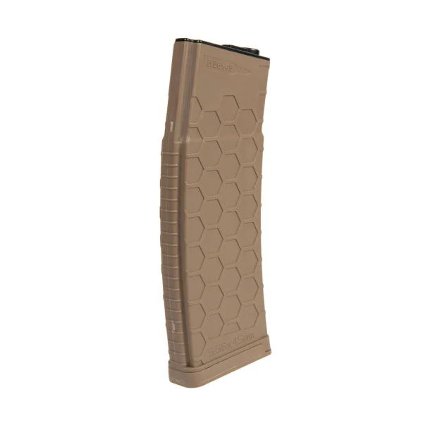 asgbox.pl - Długi magazynek mid-cap 200 kulek do replik M4/M16 - tan