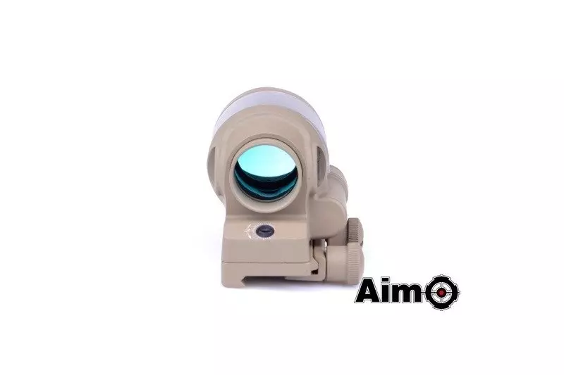 Replika celownika kolimatorowego typu SRS 1x38 - tan AMO-10-013650-00 asgbox.pl Replika celownika kolimatorowego typu SRS 1x38 - tan - obrazek 4