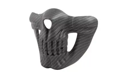 Maska Skull - Carbon - obrazek 2
