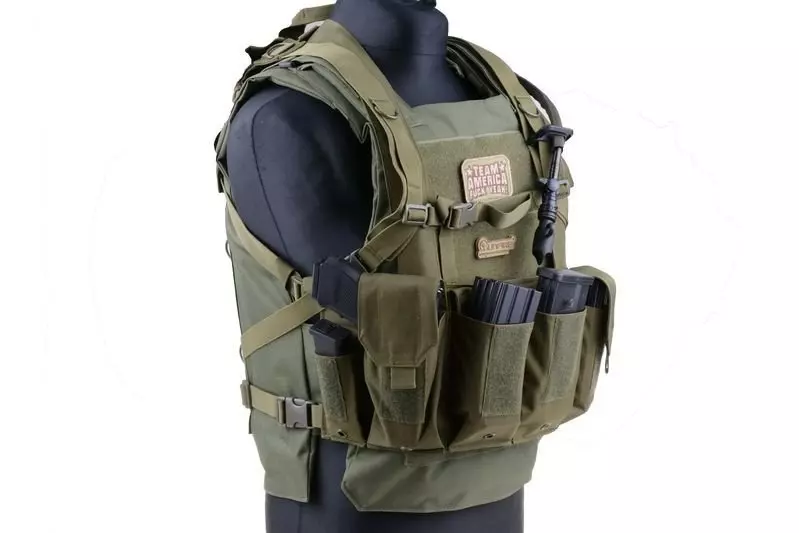 Kamizelka taktyczna typu Chest Rig - tan OD-G-GFT-18-007966-00 asgbox.pl Kamizelka taktyczna typu Chest Rig - tan - obrazek 4