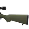 Replika karabinu snajperskiego SW-10 z lunetą i dwójnogiem (Upgraded) - oliwkowa OD-G-SWL-03-029485-00 asgbox.pl