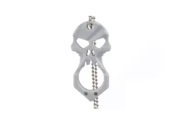 asgbox.pl - Wisiorek Skull EDC - szary