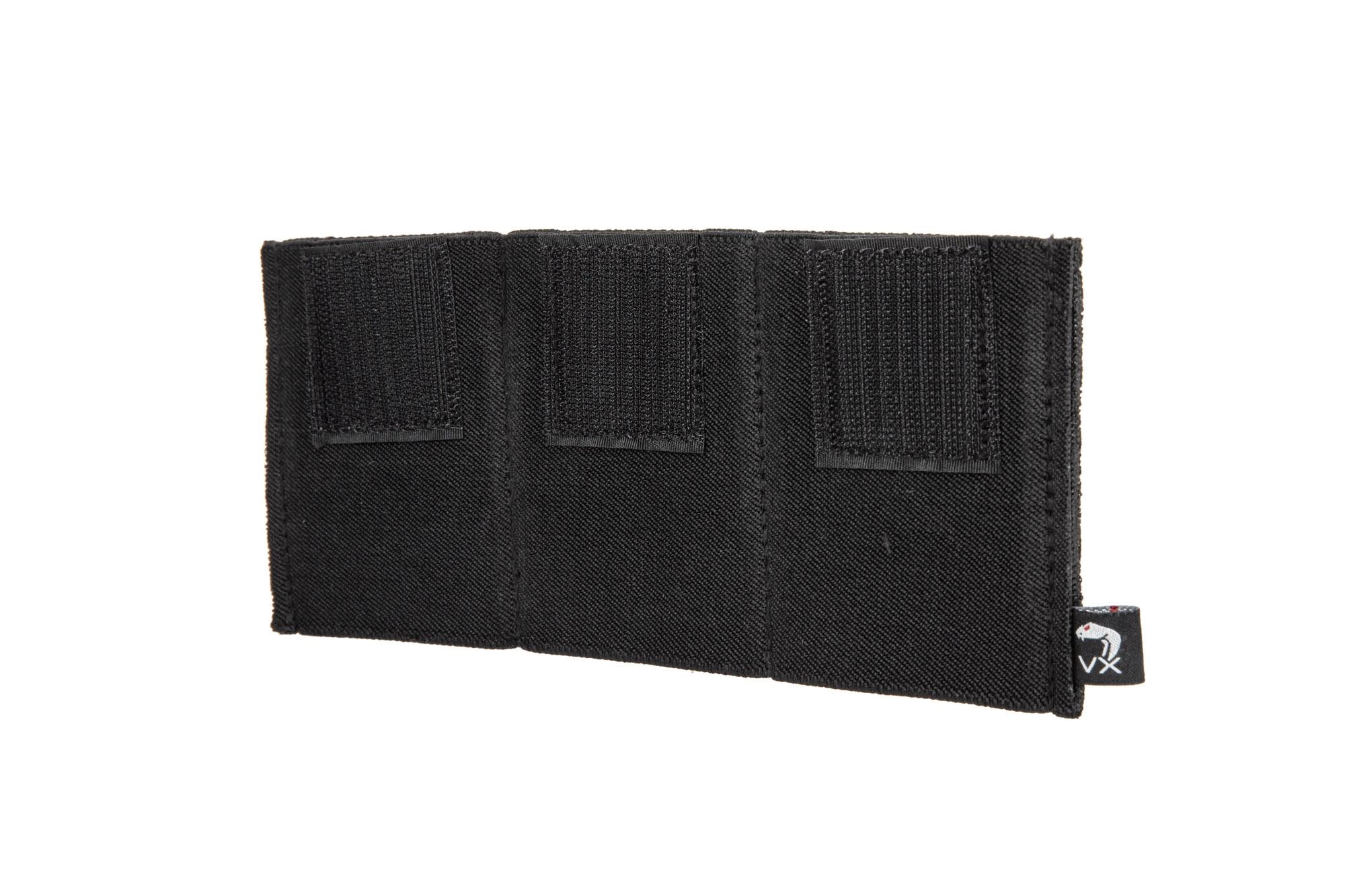 Ładownica VX Triple Rifle Mag Sleeve - czarna VIP-19-030495-00 asgbox.pl asgbox.pl - Ładownica VX Triple Rifle Mag Sleeve - czarna