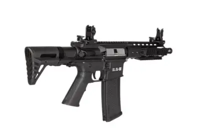 Replika karabinka SA-C12 PDW CORE™X-ASR™ - czarna - obrazek 4
