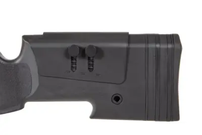 Replika karabinu wyborowego SA-S03 CORE™ High Velocity z lunetą i dwójnogiem - czarna - obrazek 2