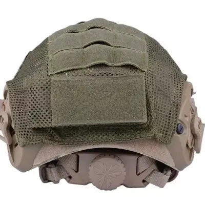 Alternative view of Pokrowiec na hełm typu FAST - oliwkowy