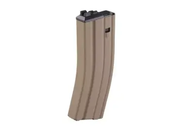 asgbox.pl - Magazynek gazowy real-cap 30+ kulki do replik WE SCR/Scar 2 generacji - Tan