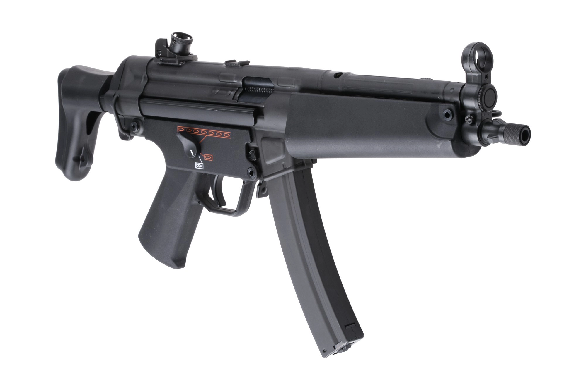 Replika pistoletu maszynowego SWAT (B.R.S.S.) - czarna BLT-01-017910-00 asgbox.pl asgbox.pl - Replika pistoletu maszynowego SWAT (B.R.S.S.) - czarna