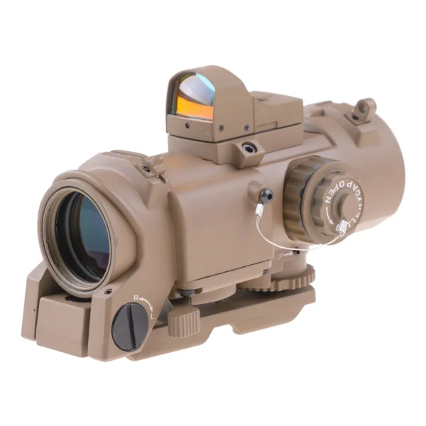 asgbox.pl - Luneta 4x32E z kolimatorem micro - tan