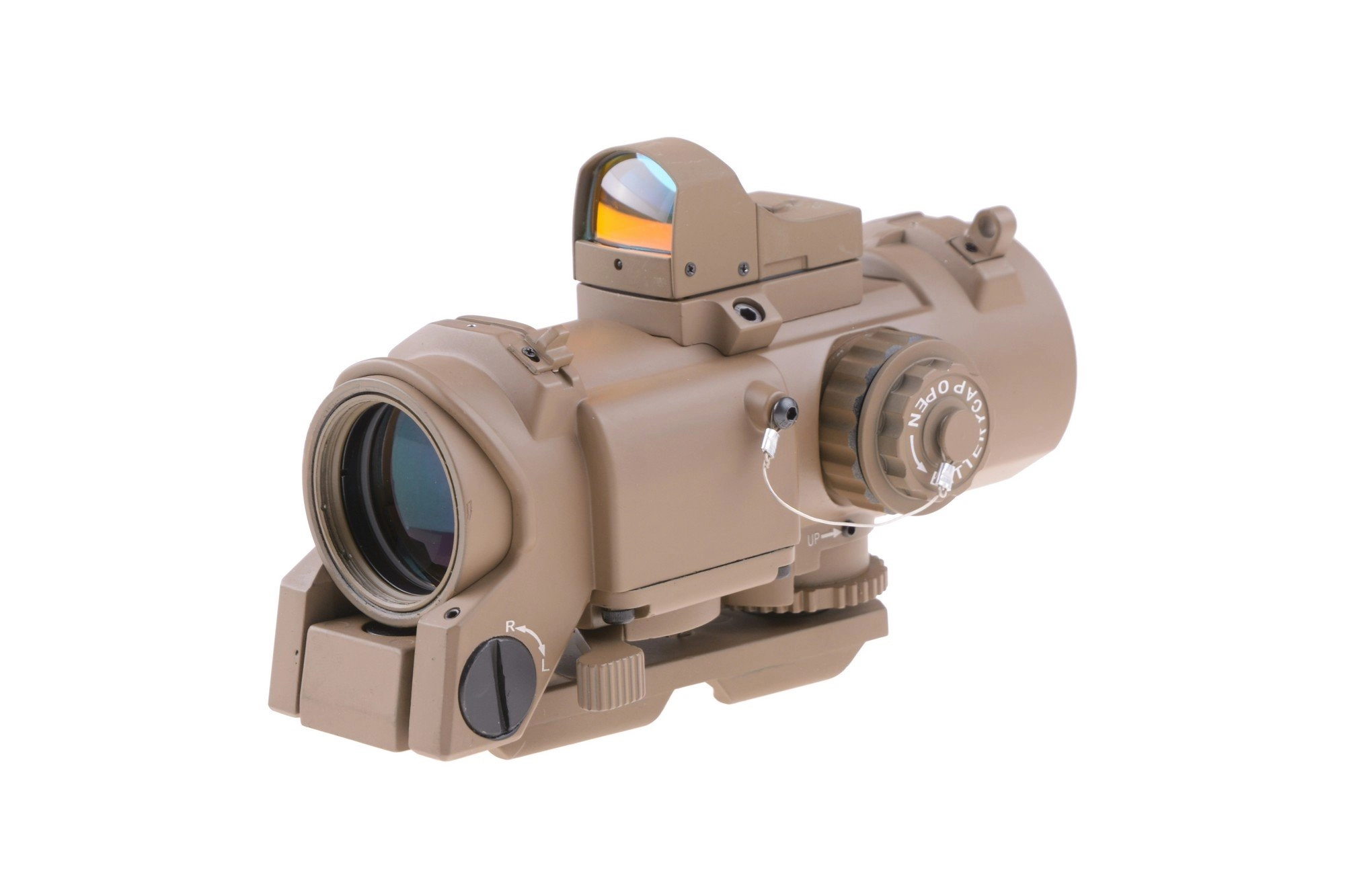 Luneta 4x32E z kolimatorem micro - tan THO-10-018953-00 asgbox.pl asgbox.pl - Luneta 4x32E z kolimatorem micro - tan