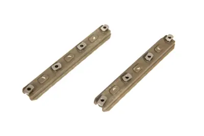 asgbox.pl - Polimerowa szyna M-LOK 5" (2 sztuki) - dark earth