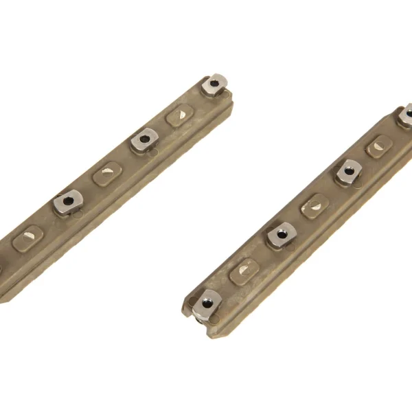 asgbox.pl - Polimerowa szyna M-LOK 5" (2 sztuki) - dark earth