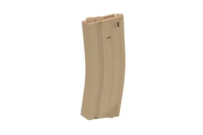 asgbox.pl - Magazynek hi-cap 300 kulek do replik typu M4/M16 - tan