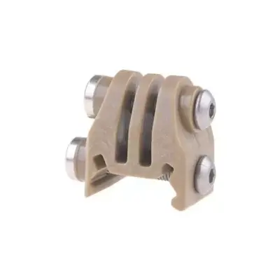 asgbox.pl - Montaż kamer sportowych na szynę RIS 22mm - tan